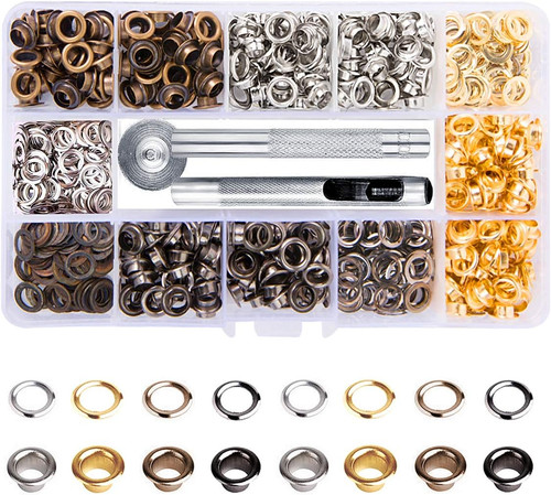Metal grommet kit inch - kit, 3/16