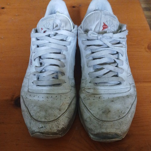 Trashed used reebok classic - trashed,
