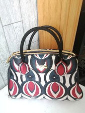 TED Baker Geometric Print Vanity / Travel / Beauty / Cosmetic Bag – Used Good