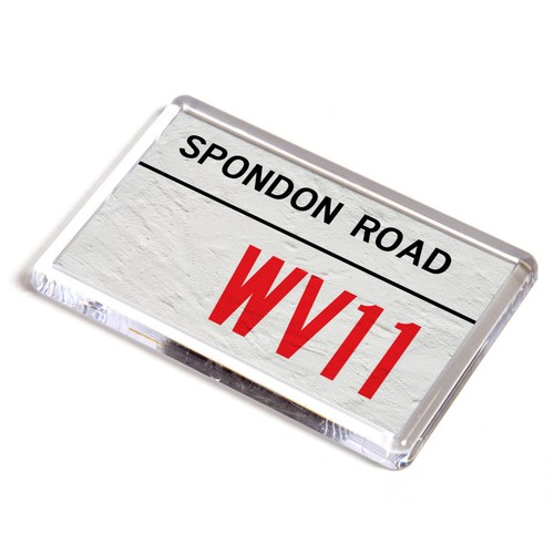 Fridge magnet spondon road - fridge,