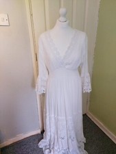 New Boho-Style Summer Wedding Dress - Size M/12