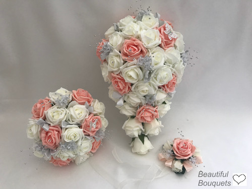 Wedding bouquets ivory - wedding,