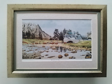 Alan Ingham print ' Highland Outpost'  FRAMED