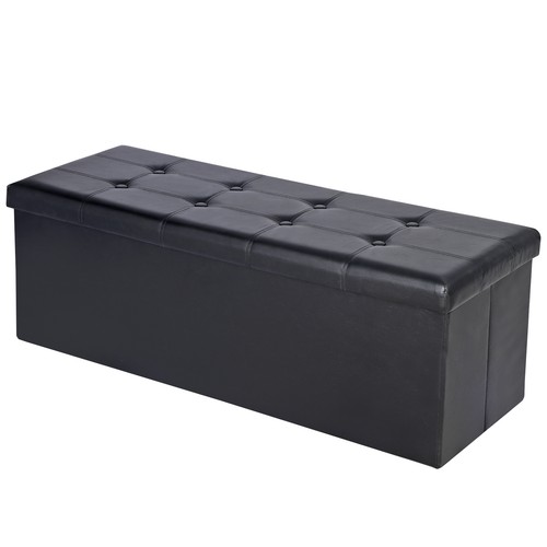 Folding storage ottoman - 43",