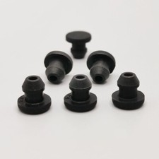 2.5mm-61mm Black Snap-On Hole