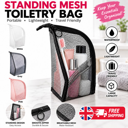 Standing toiletry bag - standing,