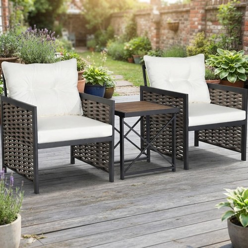 Piece rattan bistro - rattan,