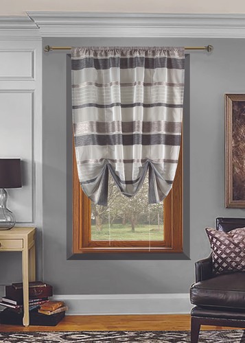 Voile tie blinds - net, curtains