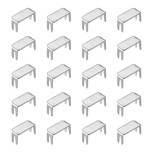 20pcs zipper stoppers top - 20pcs,