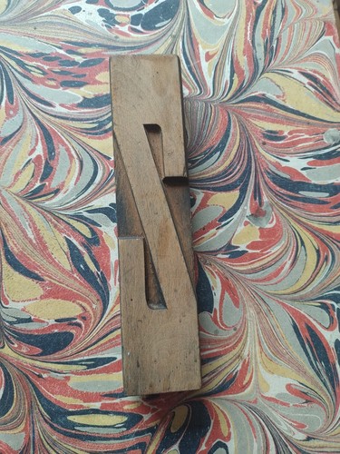 Huge wooden letterpress - huge,