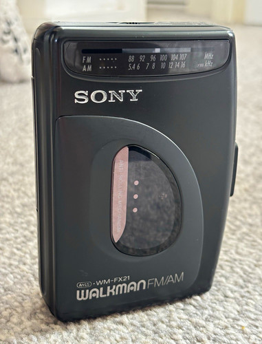 Sony walkman fx21 fm - walkman, wm-fx21