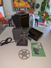 Kodascope Eight Model 33 Movie Projector w/ Original Case Instructions (READ)