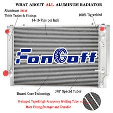 4 Rangées Radiateur Pour 1976-1996 77 95 Jaguar XJS XJ12 5.3L 6.0L V12
