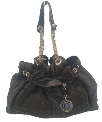 Dior black leather quilted - dior,