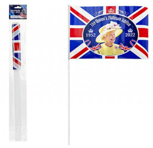 Queen platinum jubilee flags - queen,
