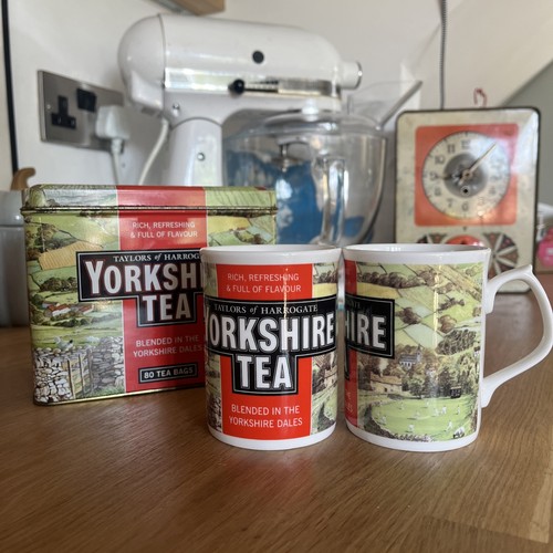 Yorkshire tea caddy - tea,