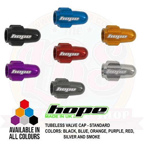 Hope tubeless valve - stem, cap