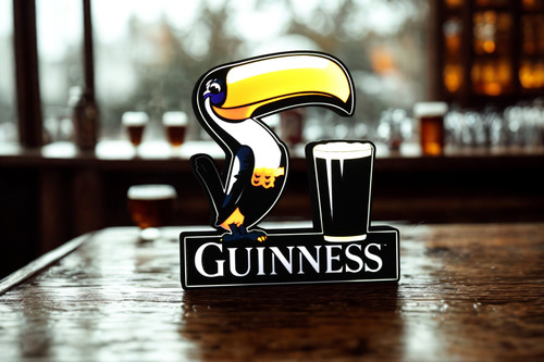 Guinness toucan lightbox - toucan,