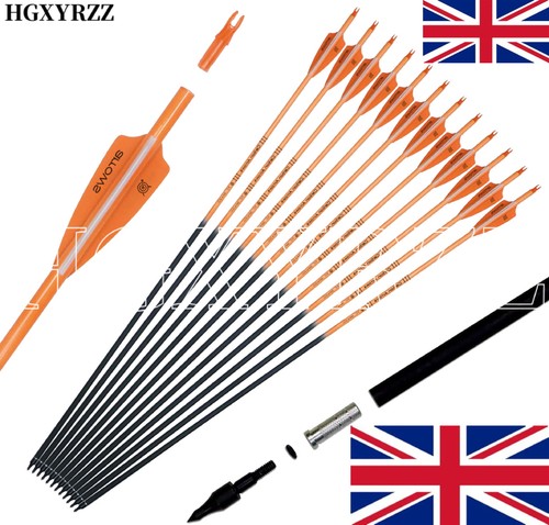 Inch carbon arrows - inch, 12pcs