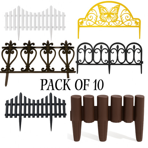 Lawn border edge fence pack - pack, of