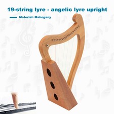 Mahogany Irish Harp 19-String