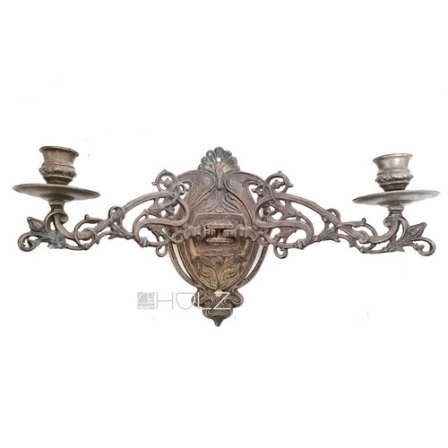 Antique piano candle holder - candle,