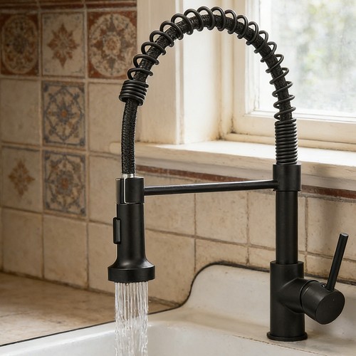 Kitchen sink mixer tap pull - kitchen,