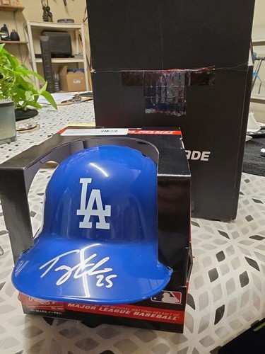Dodgers rawlings mini helmet - dodgers,