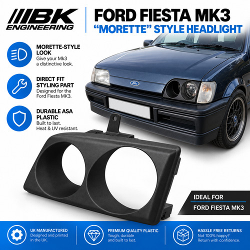 Ford fiesta mk3 morette style - ford,