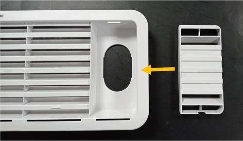 Dometic fridge vent - dometic, side