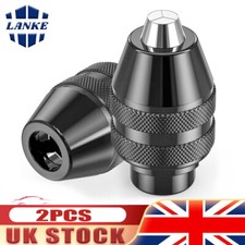 2X Quick Change Keyless Chucks Adapter for  Dremel Model 3000 395 4000 398 8200