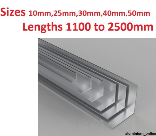 Aluminium angle equal 25mm - 25mm, x
