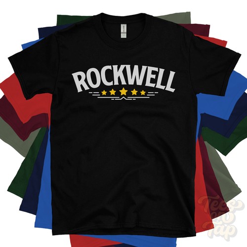 Rockwell star retro - 5-star, logo