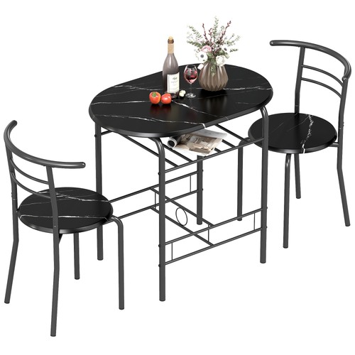 Homcom breakfast bar table - breakfast,