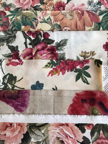 500g vintage fabric - fabric, scrap