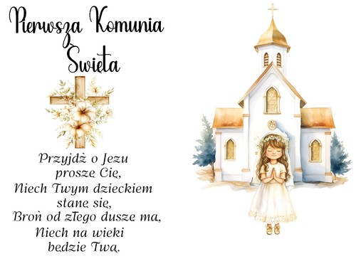 Pierwsza komunia swieta holy - pierwsza,