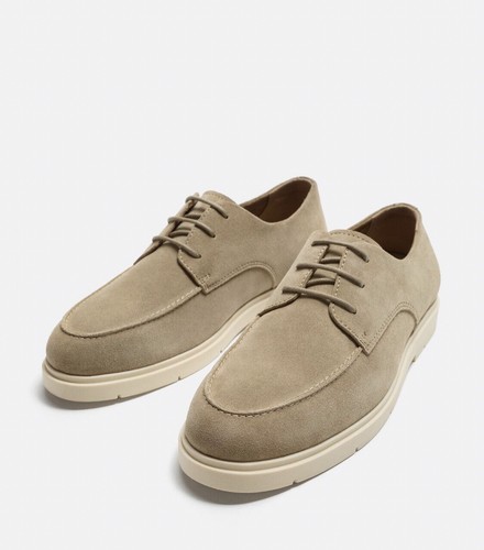 Zara man casual suede leather - zara,