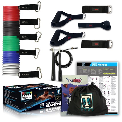 14pcs set resistance - set, bands