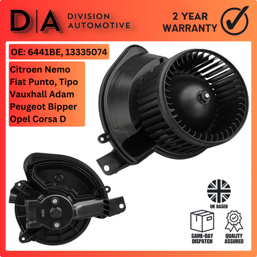 Heater blower motor - motor, fan