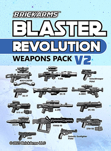 Brickarms blaster pack - brickarms,