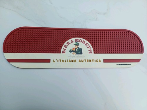 Birra moretti rubber - moretti, bar