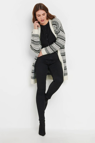 Women fairisle longline - women's,
