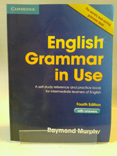 English Grammar in Use with Answers Raymond Murphy 4th Ed 2012 Cambridge PB [SA]