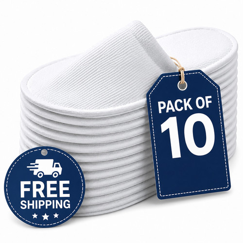 Pack white towelling - of,