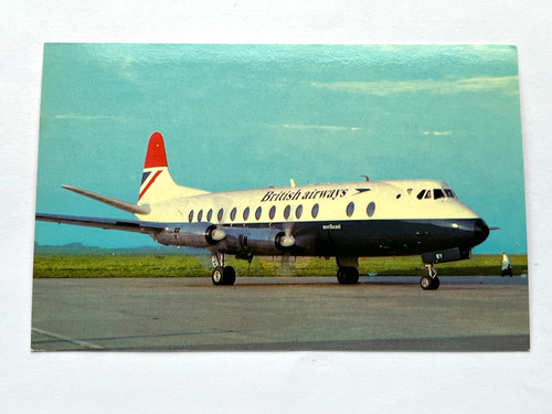 Aviation airline postcard - aviation,