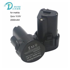 2pcs10.8V 2.0Ah 2000mAh li-ion battery For MAKITA BL1013 BL1014 DF030D TD090D