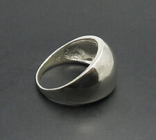 Plain 925 Sterling Silver Band Statement Meditation Handmade Ring All size