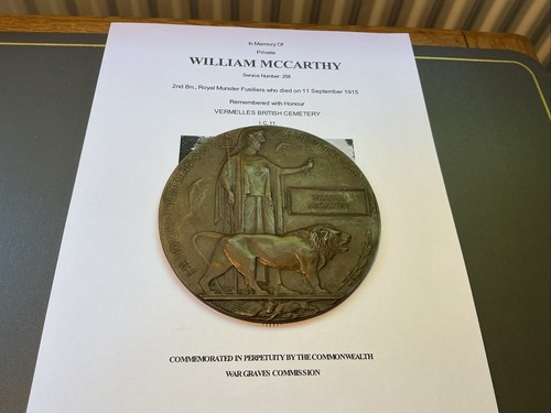 Ww1 memorial plaque william - memorial,