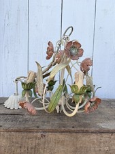 French Vintage  Poppy Toleware