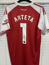 Mikel Arteta Signed Arsenal